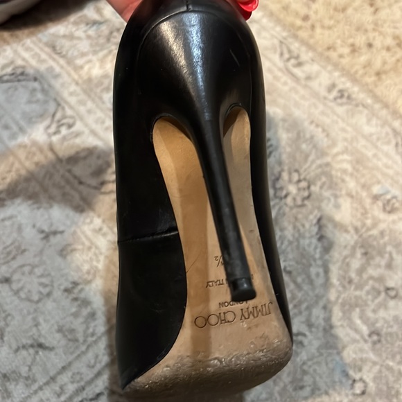Jimmy Choo Black Heels -Great shape! Size 36.5 - Picture 6 of 6